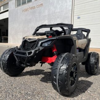Buggy 24V CAN-AM Maverick 1 plaza negro, 4x4 ( 200W), MP4 PANTALLA, RC. - INDA37-LI-CA003rs